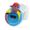 Digital Children Cartoon Silicone Slap Bracelet Watch